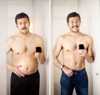 Abnehmen am Bauch