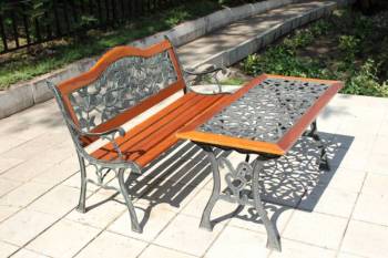 Gartenbank gusseisen günstig online kaufen